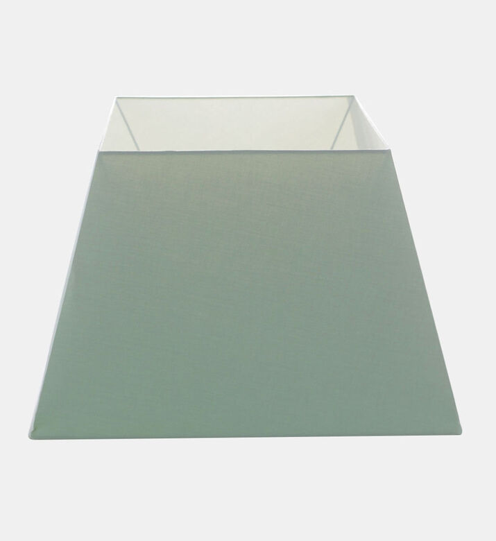 Home Deco and More Fabric Square-shaped Lampshade, Light-green, 45x45-cm, Packshot View