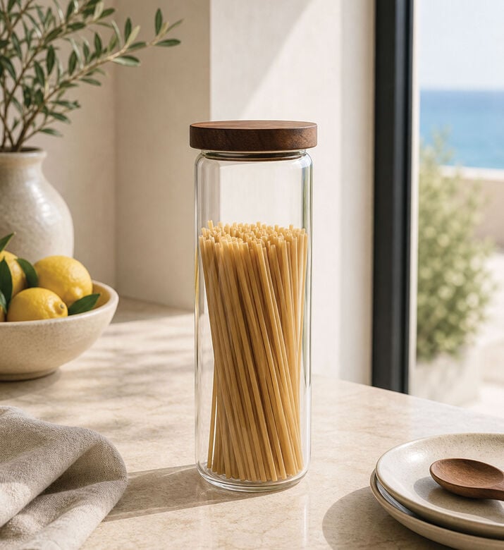 Excellent Houseware Airtight Lid Glass Storage Pot, Packshot View