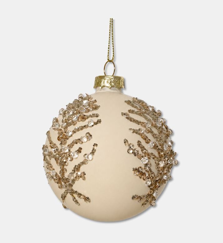 Kaemingk Baubles Glass With Firecracker, Packshot View