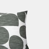 Daisy Cotton Slub Printed Filled And Vaccumed Cushion