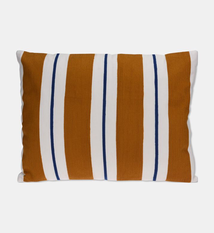 Home Deco and More Cushion Stripe Brwn, Packshot View