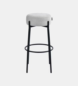 Home Deco and More Archie Fabric Steel Bar Stool, Packshot View