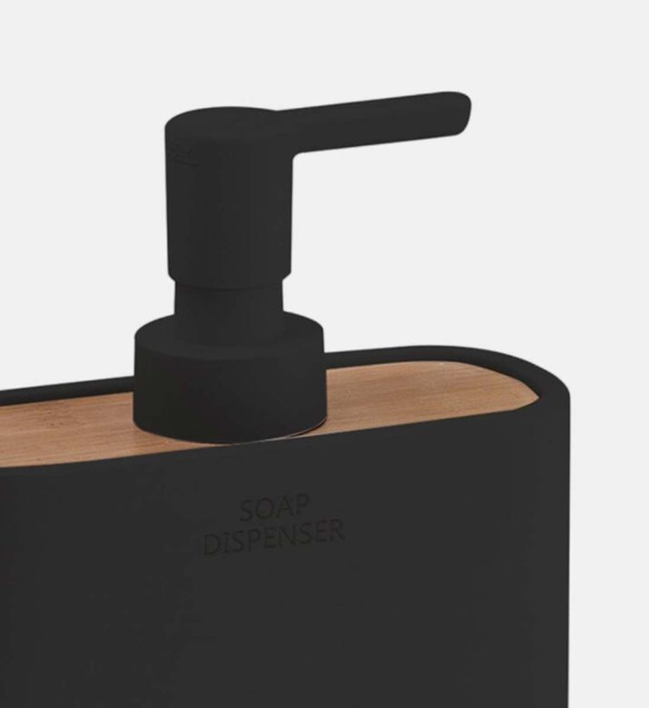 Ninfea Resin Bamboo Soap Dispenser