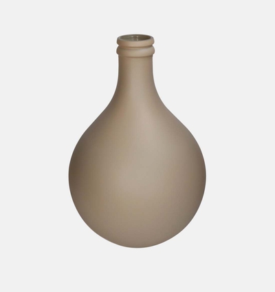 Recycled Glass Plain Balloon Vase