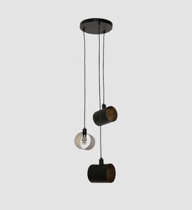 Metal Brass 3-pendant Lamp