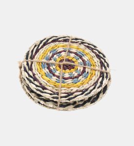 Seagrass 4-piece Coaster Set