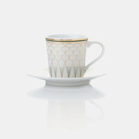 Oliva Coffee Cup Saucer Set