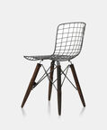 Iron Wire Grid Iron Chair