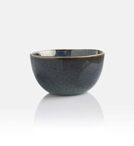 Home Deco and More Ceramic Trimmed Edge Round Bowl, Packshot View