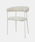 Plenti Boucle Fabric Dining Chair
