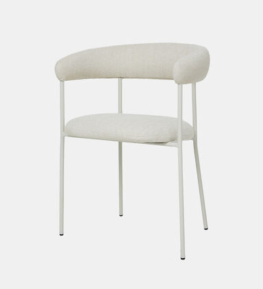 Plenti Boucle Fabric Dining Chair