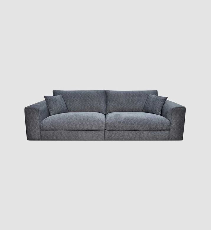Home Deco and More Shana 4-seater Sofa, Dark-grey, 280x113x90-cm, Packshot View Home Deco and More Shana 4-seater Sofa, Dark-grey, 280x113x90-cm, Packshot View