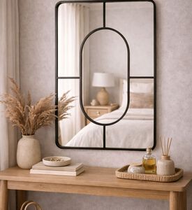 Kersten Metal-framed Floor Mirror 68x3x98.5cm, Packshot View