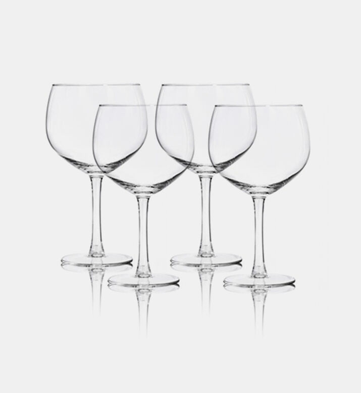 Angled Wine Glass 4-piece Set