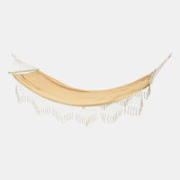 Boho Cotton Tassel Hammock