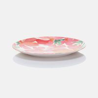 Roses-print Dinner Flat Plate