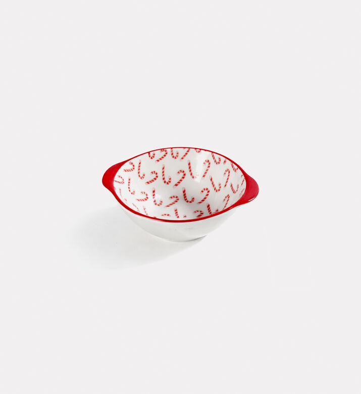 Home Deco and More Porcelain Christmas Snack Bowl, Packshot View