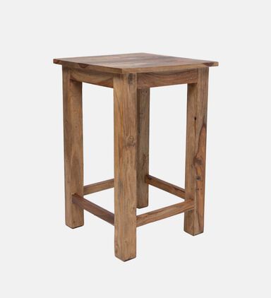 Wooden Square Bar Stool