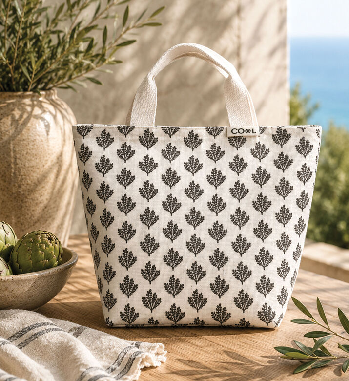Home Deco and More Dual Handles Cooling Lunch Bag, Packshot View