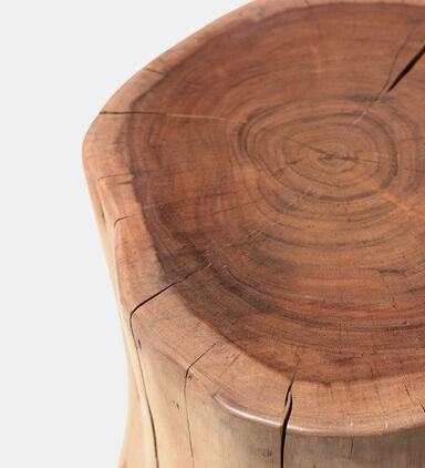 Tefon Acacia Wood Side Table