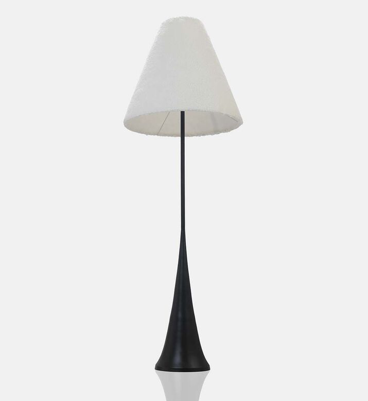 Home Deco and More Fabric Shade Iron Floor Lamp, Packshot View