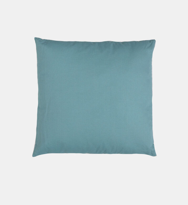 Home Deco and More Square-shaped Throw Filled And Vaccumed Cushion, Blue, 60x60-cm, Packshot View