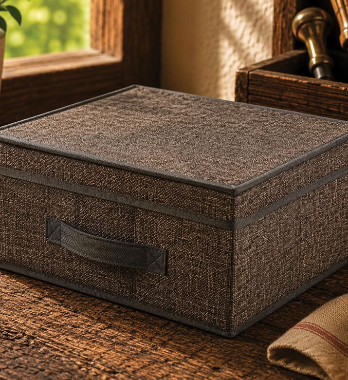 Storage Solutions Flip Lid Storage Box, Packshot View