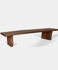 Ethnic Acacia Wood Bench