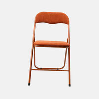 Ribcord Metal Frame Folding Chair