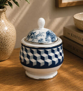 Baci Milano Versailles Porcelain Sugar Bowl, Packshot View