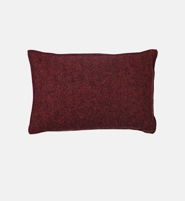Zoeppritz Soft Wool Rectangular Cushion, Red, 30x50-cm, Packshot View