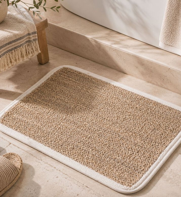 Excellent Houseware Wooden Square Placemat, Packshot View