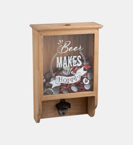 Jolipa Wooden Bottle Opener Cupboard, Packshot View