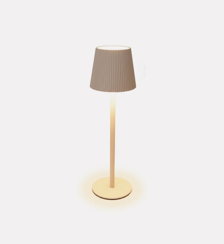 Home Deco and More Pleated Table Lamp, Packshot View