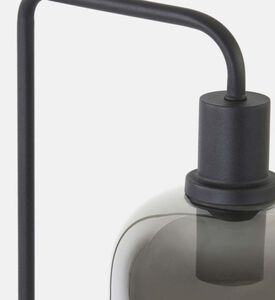 Light and Living Lekar Iron Glass Table Lamp, Packshot View