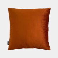 Plush Embroidered Velvet Cushion