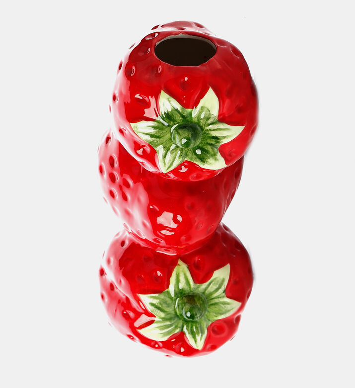 Triple-stacked Strawberry Vase