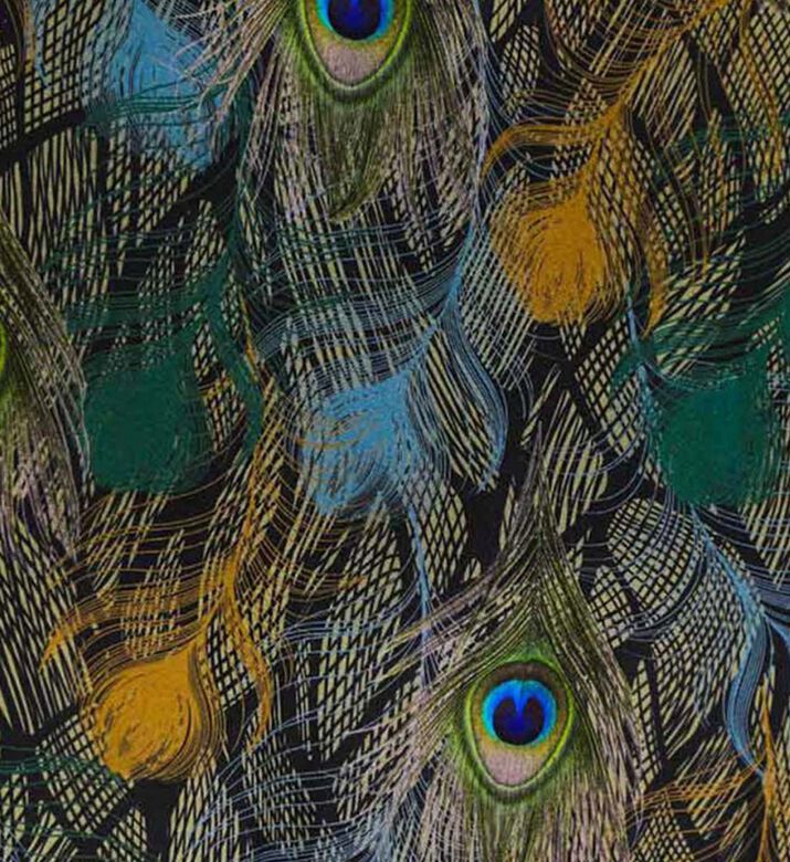 Peafowl Satin 2-piece Bed Set