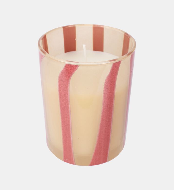 Home Deco and More Candle In Glass, Red, Packshot View