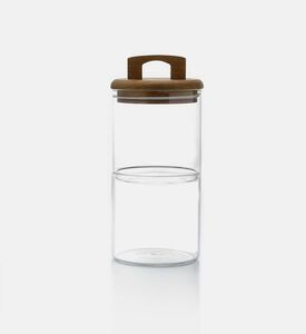 Excellent Houseware Storage Jar Storage Jar Set With Acacia Li, Packshot View