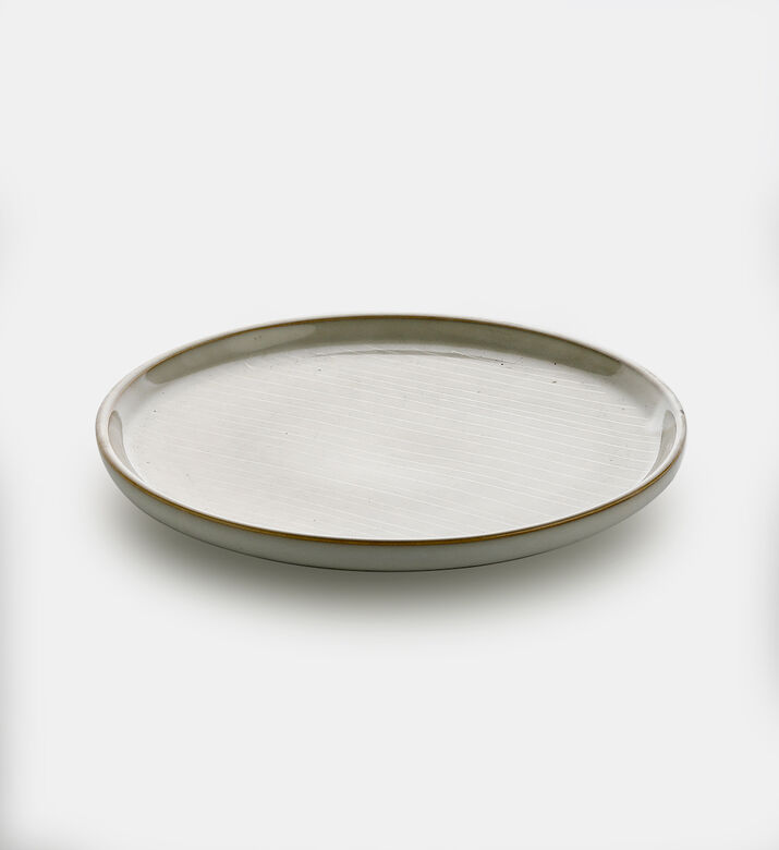 Rustic Washed Round Plate