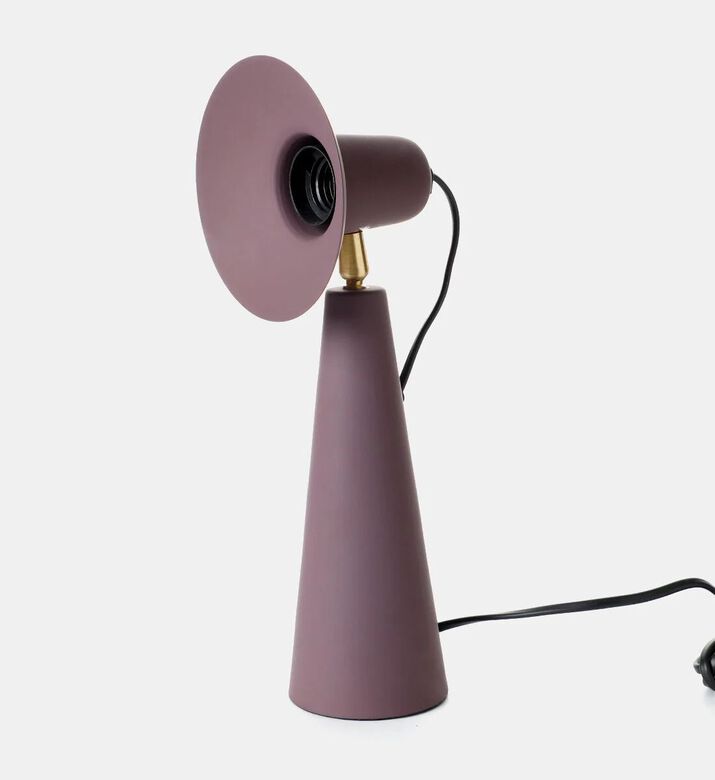 Home Deco and More Fauna 2 Pin Table Lamp, Red, Packshot View