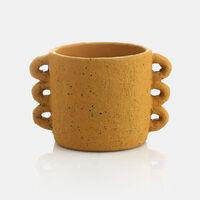 Zenia Ceramic Handled Flower Pot