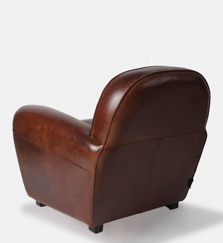 Home Deco and More Camden Leather Armchair, Packshot View