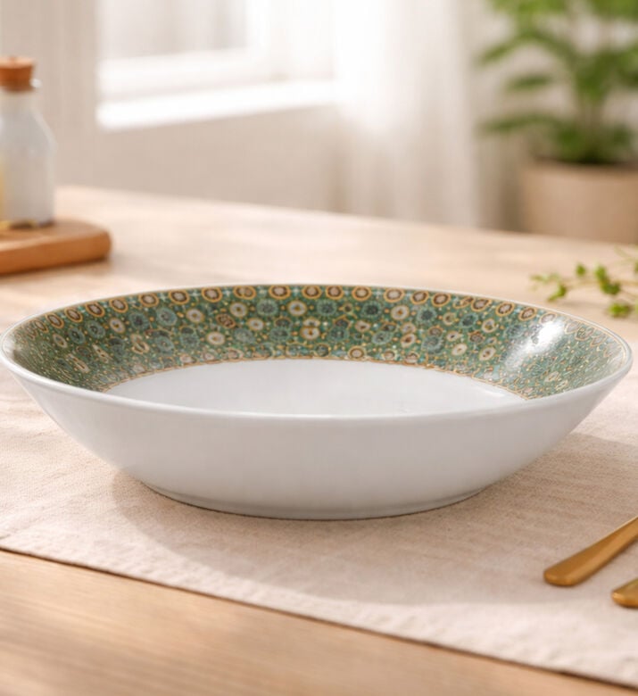 Images d Orient Andalusia Porcelain Soup Plate - 20 Cm, Packshot View