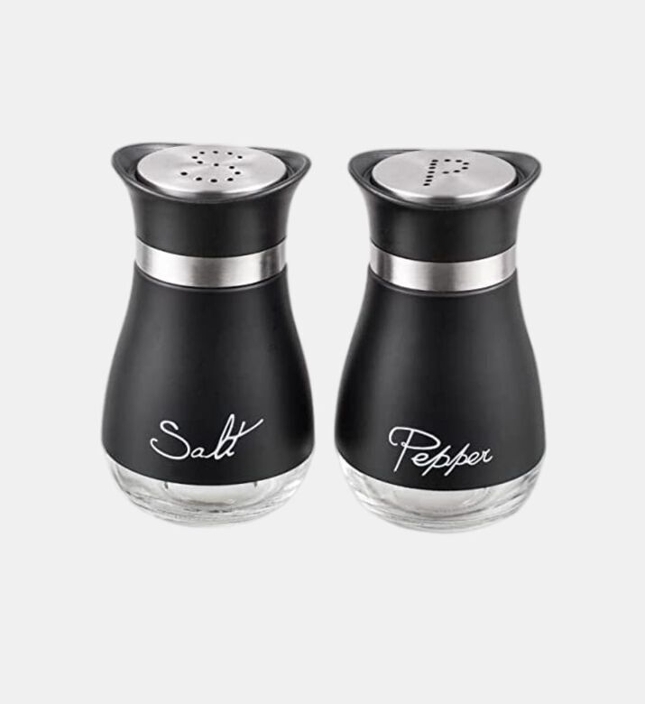 Salt and Pepper Ebony Salt-pepper Shakers 2-piece Set 21x14.5x13.5 Cm, Packshot View