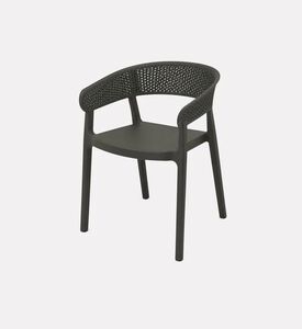 Home Deco and More Stackable Uv-resistant Chair, Green, Packshot View