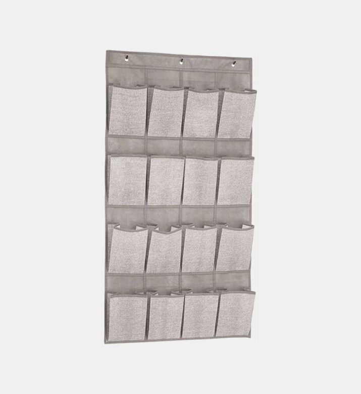Interdesign Aldo Linen Over Door Shoe Organizer, Packshot View