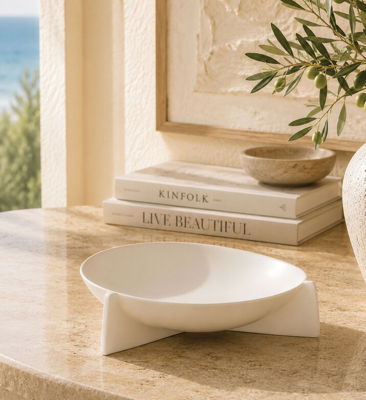 Home Deco and More Alkaline Organic-shape Bowl, Packshot View