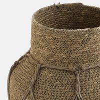 Marie Seagrass Round Pot